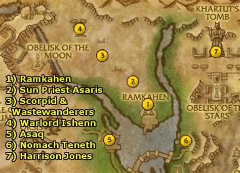 uldum dungeon locations.